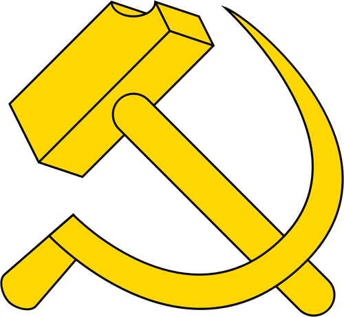 Hammer And Sickle Image - Hammer And Sickle Clipart (500x460)