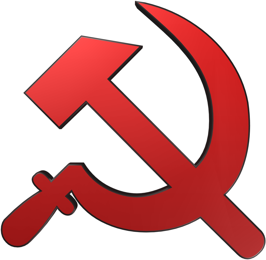 Hammer And Sickle Russia Emblem Png Image - Communist Hammer And Sickle (1280x1280)