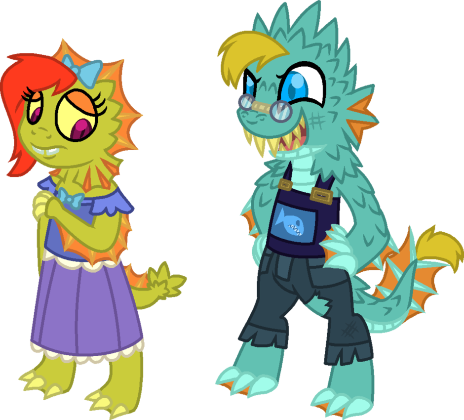 Ponyo And Eren By Starryoak - Undertale Soriel And Tansy (940x850)