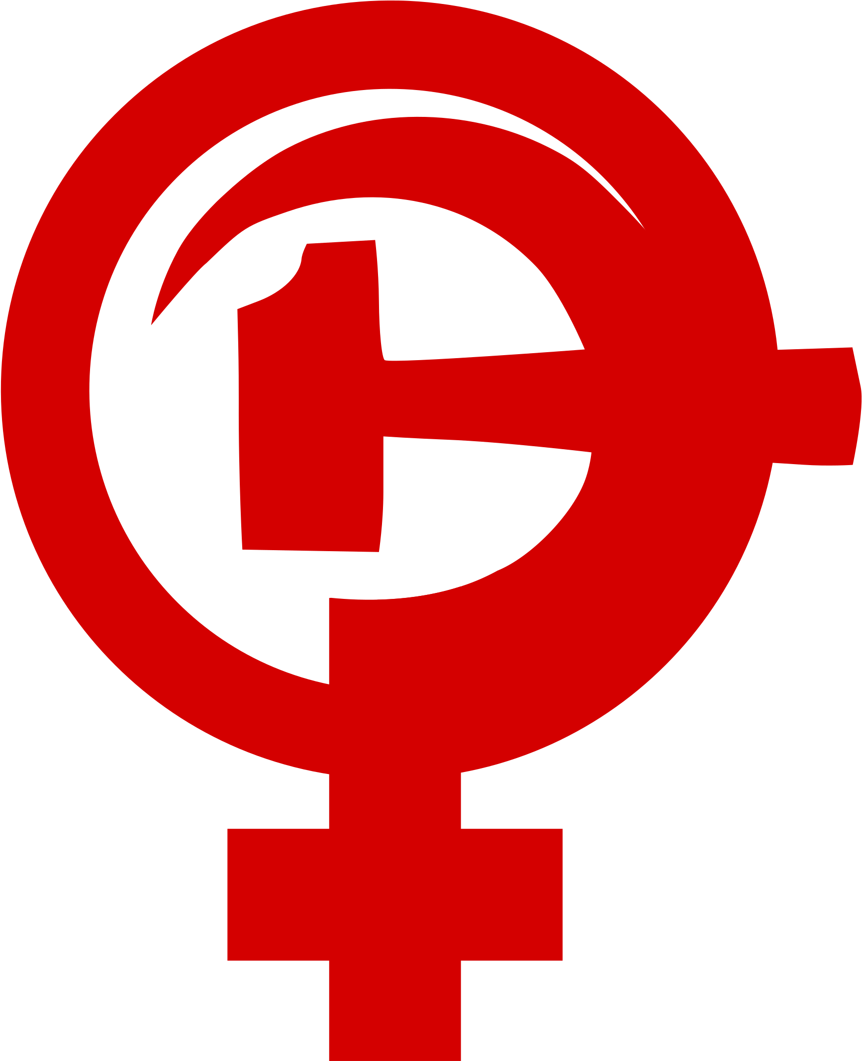 Big Image - Feminist Hammer And Sickle (1948x2400)