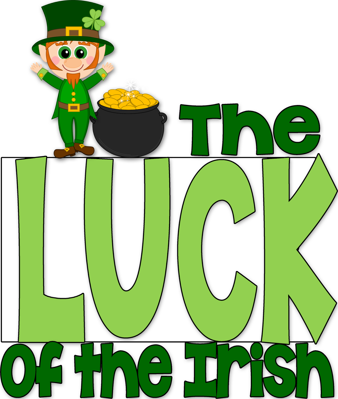 Here Is Your Lucky Freebie From Simply Skilled In Second - St. Patrick's Day (the Luck Of The Irish) (1356x1600)