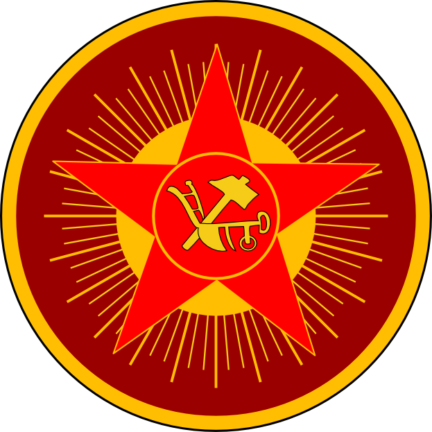 The Hammer And Plough, As Used Early In The Russian - Emblem (623x623)