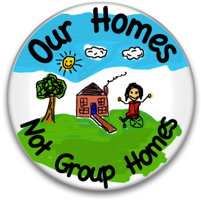 Our Homes, Not Group Homes - House (450x447)