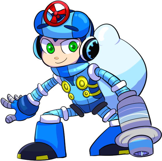 Beck In The Mighty No - Animated Series (574x572)