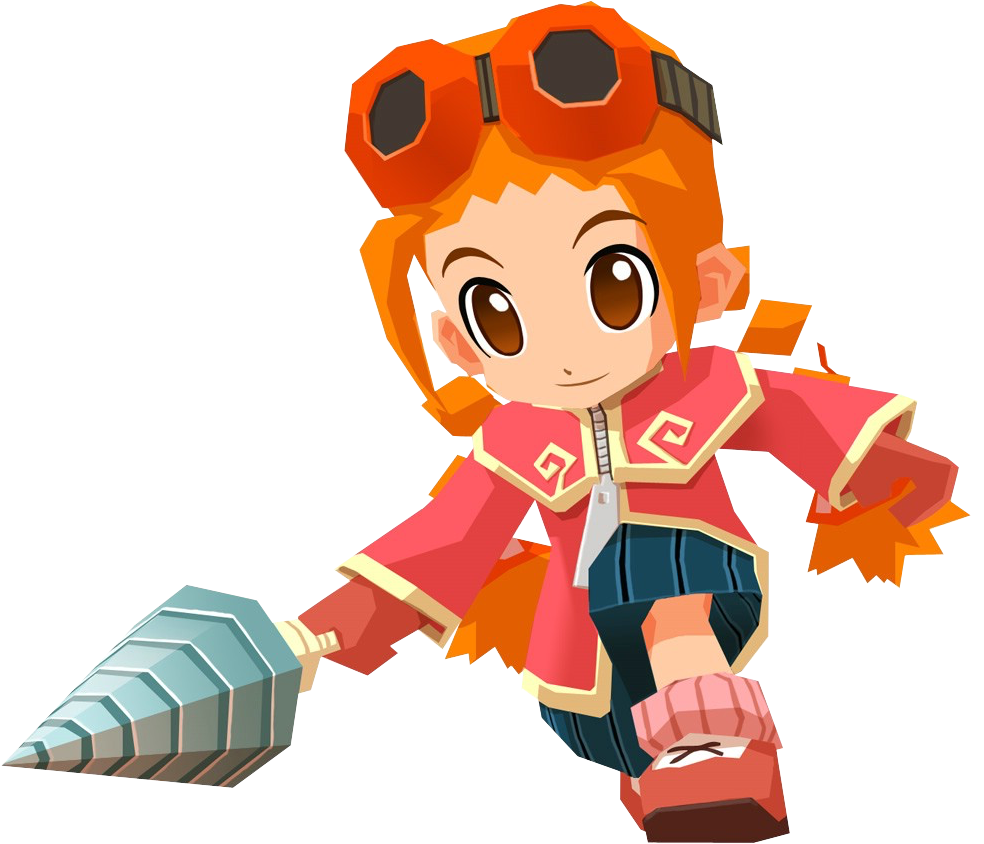 Parin From <i>gurumin - Gurumin A Monstrous Adventure Psp (996x872)