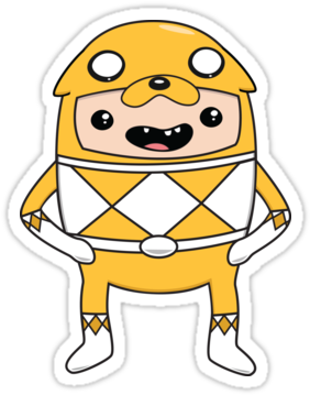 Adventure Time Power Rangers Jake Suit - Adventure Time (375x360)