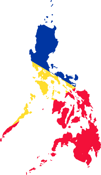 Hanggang Sa Huling Patak Ng Dugo Ng Mga Guardians - Philippines Map White Background (348x600)