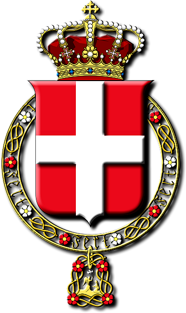 Kleineren Wappen Des Königreichs Italien - Emblem (385x659)
