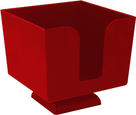 3-way Red Napkin Caddy - Tuffet (500x436)