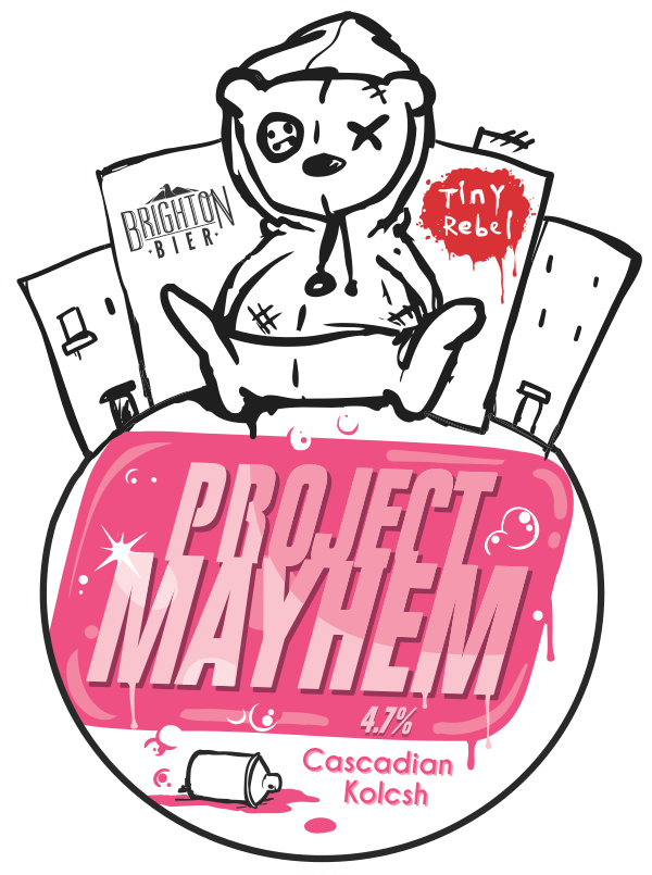 Project Mayhem - Cascadian Kolsch - Tiny Rebel Billabong Aussie Summer Ale (600x805)