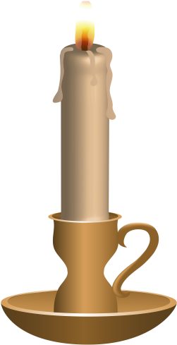 Old Candle Png Clip Art - Old Candle Clipart (2493x4871)