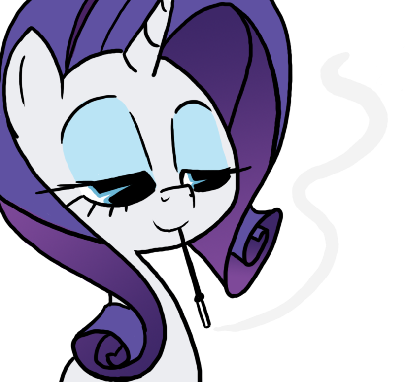 Smoking By That-technique - My Little Ponies Smoking (1032x774)