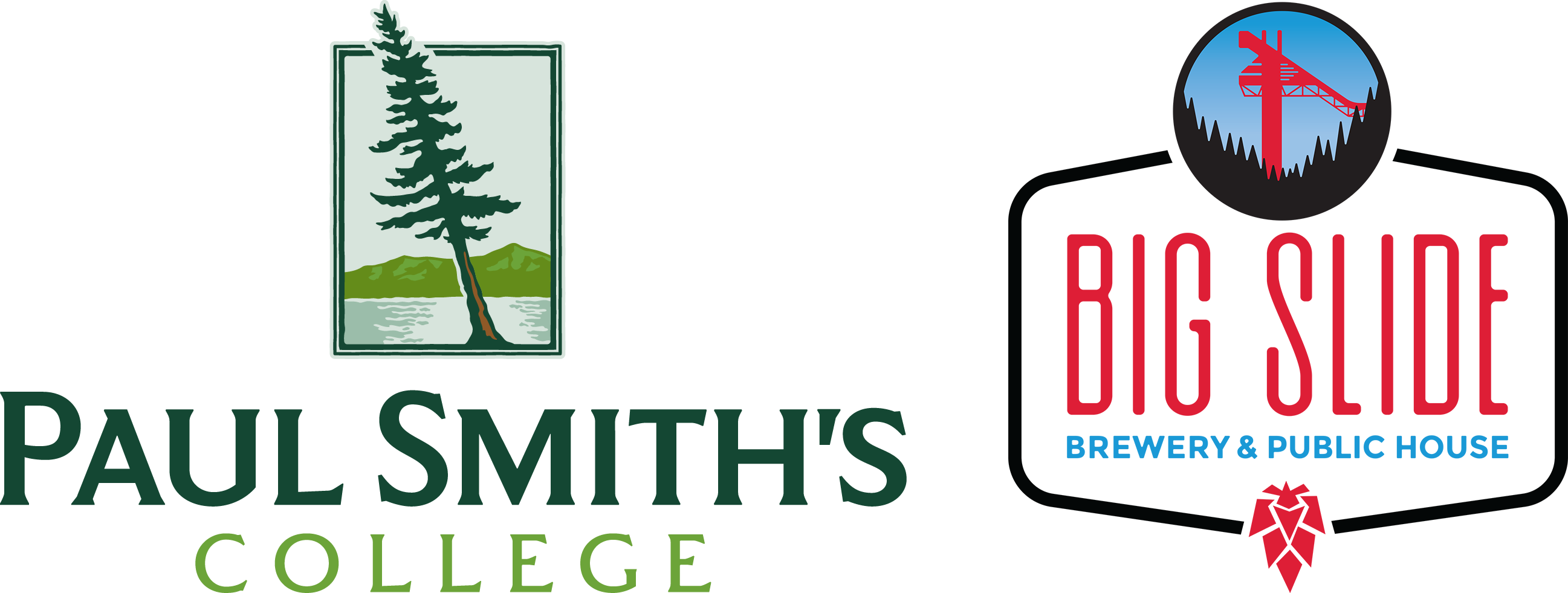 Available In Half-keg Sizes, Psc Pale Ale Will Be Available - Paul Smith's College Logo (2594x981)