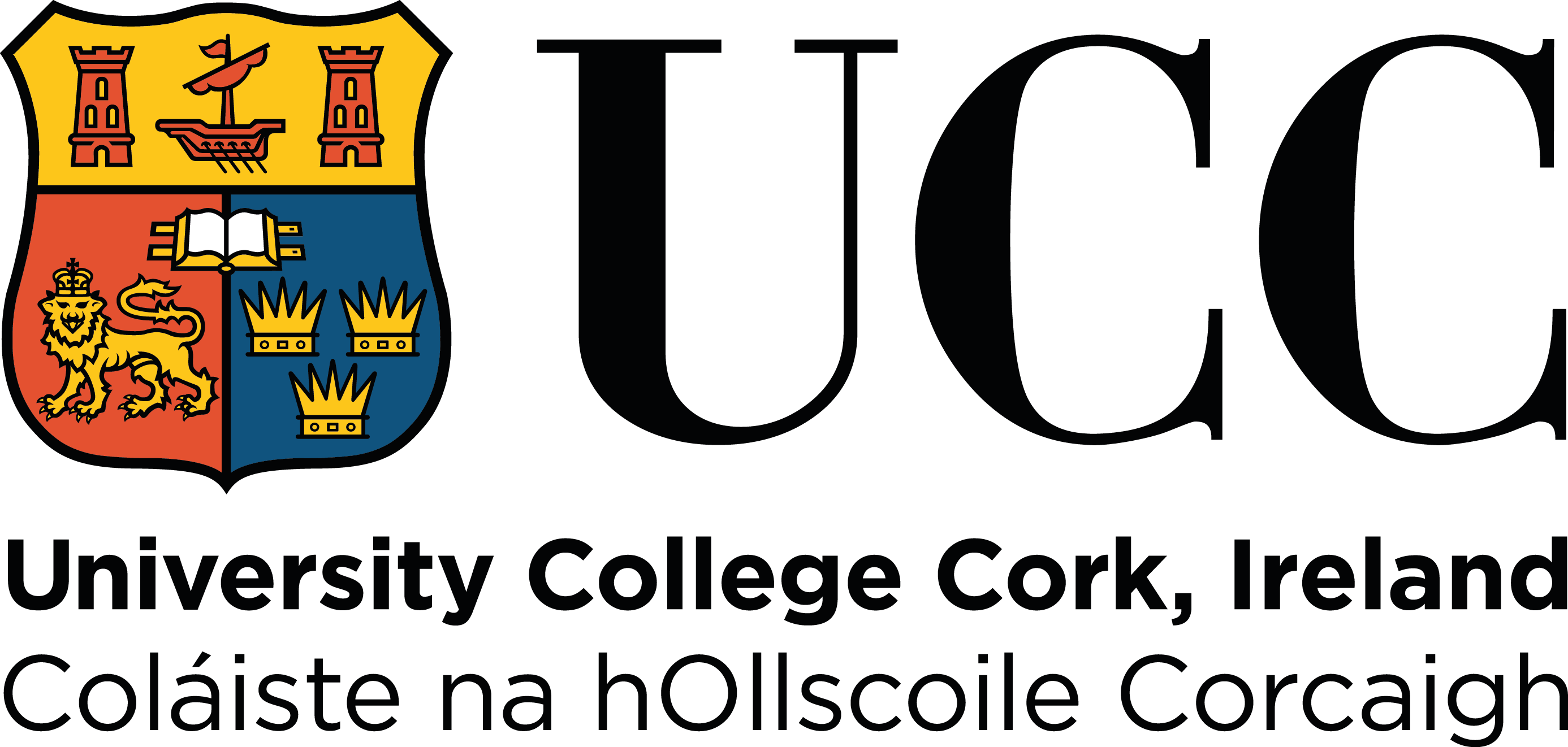 Ucc Logo [university College Cork- Ucc - University College Cork Logo (2773x1322)