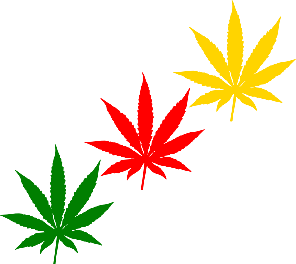Weed Clip Art At Clker Com Vector Clip Art Online Royalty - Marijuana Leaf Trucker Hat (600x535)