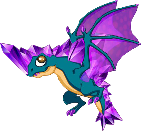 55, February 4, 2013 - Dragonvale Amethyst Dragon (462x428)