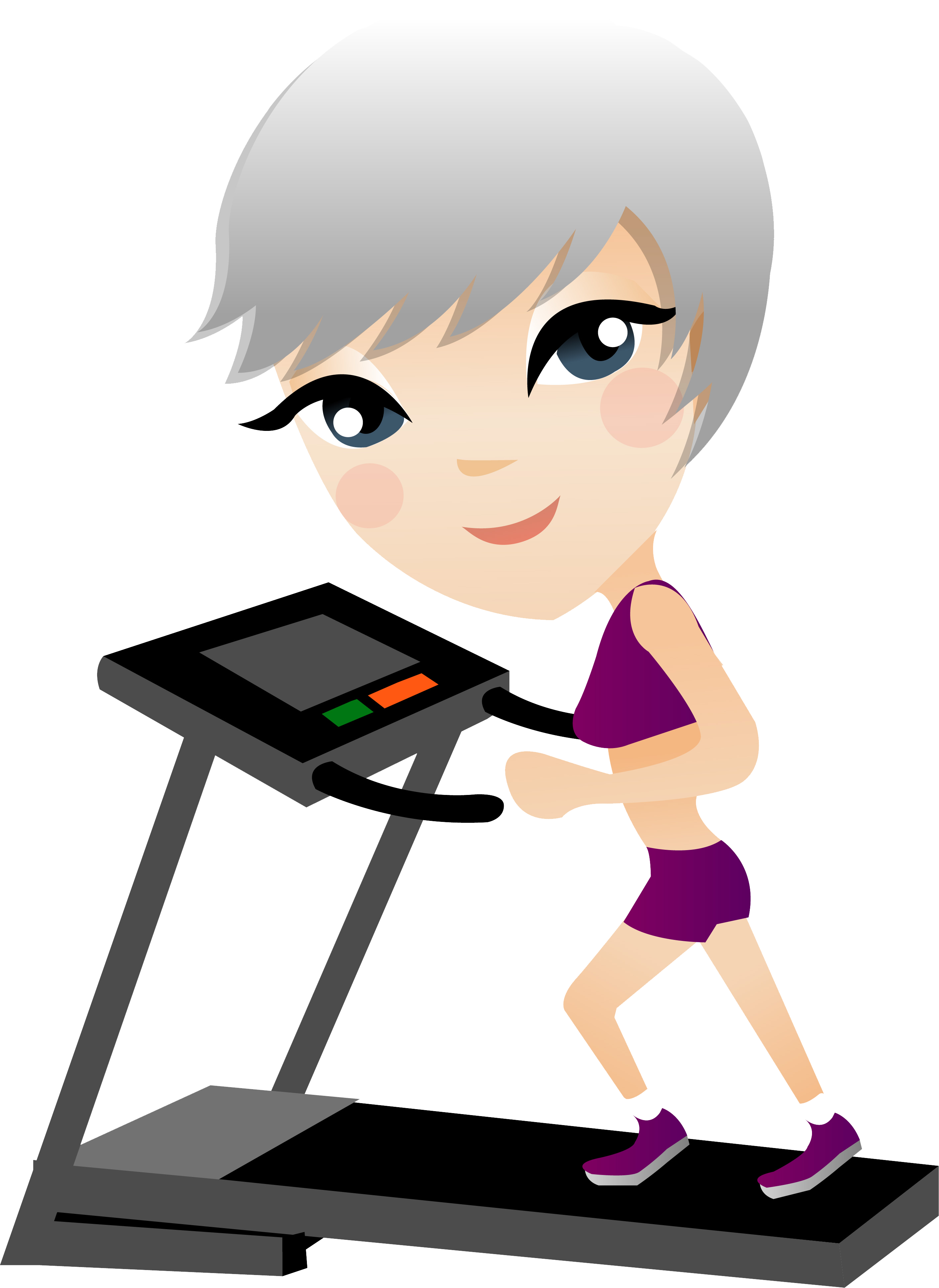 Cartoon Physical Exercise Clip Art - Cartoon Physical Exercise Clip Art (2824x3874)
