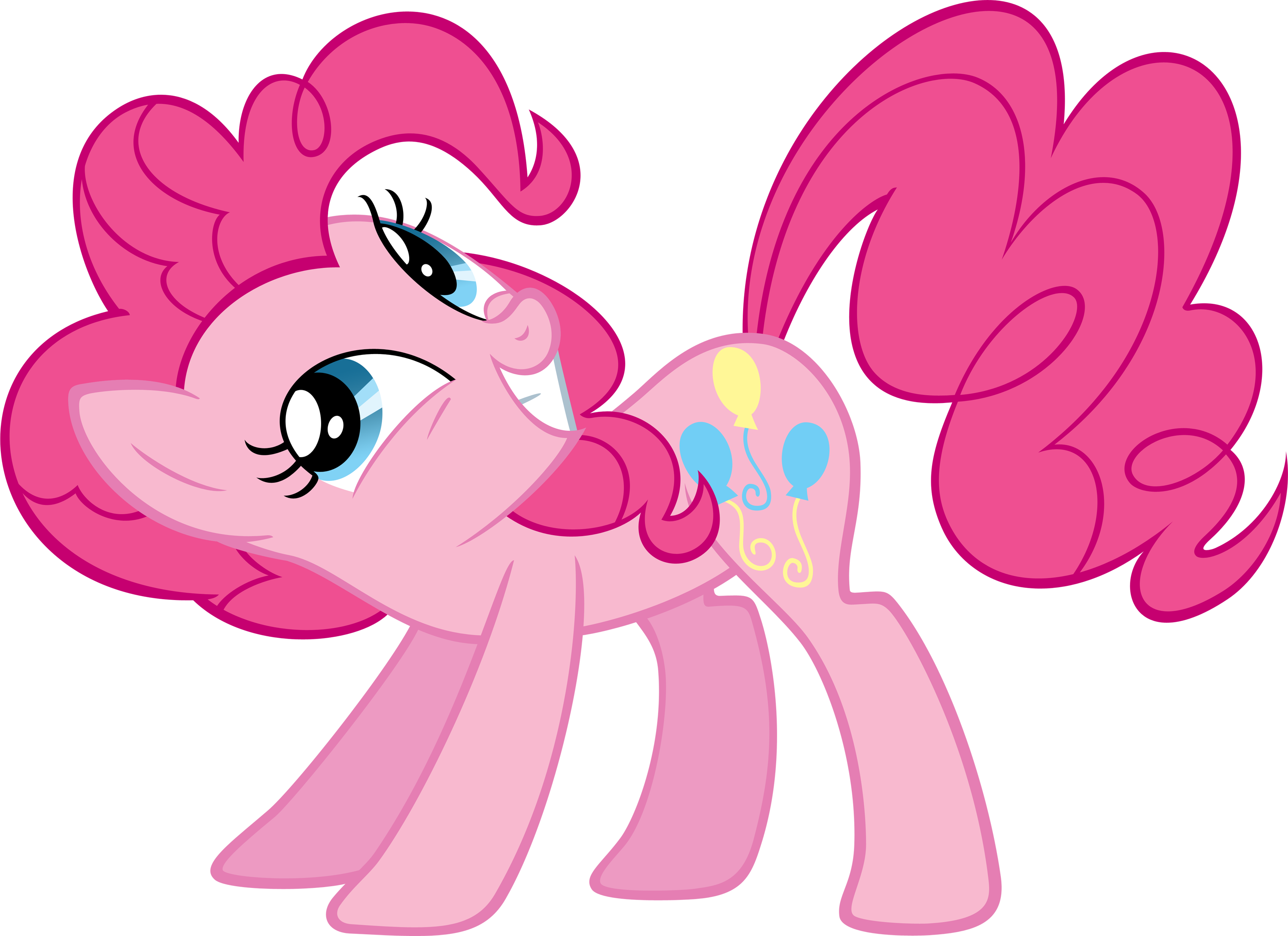 Pies Clipart Pink - My Little Pony Pinkie Pie (3000x2181)