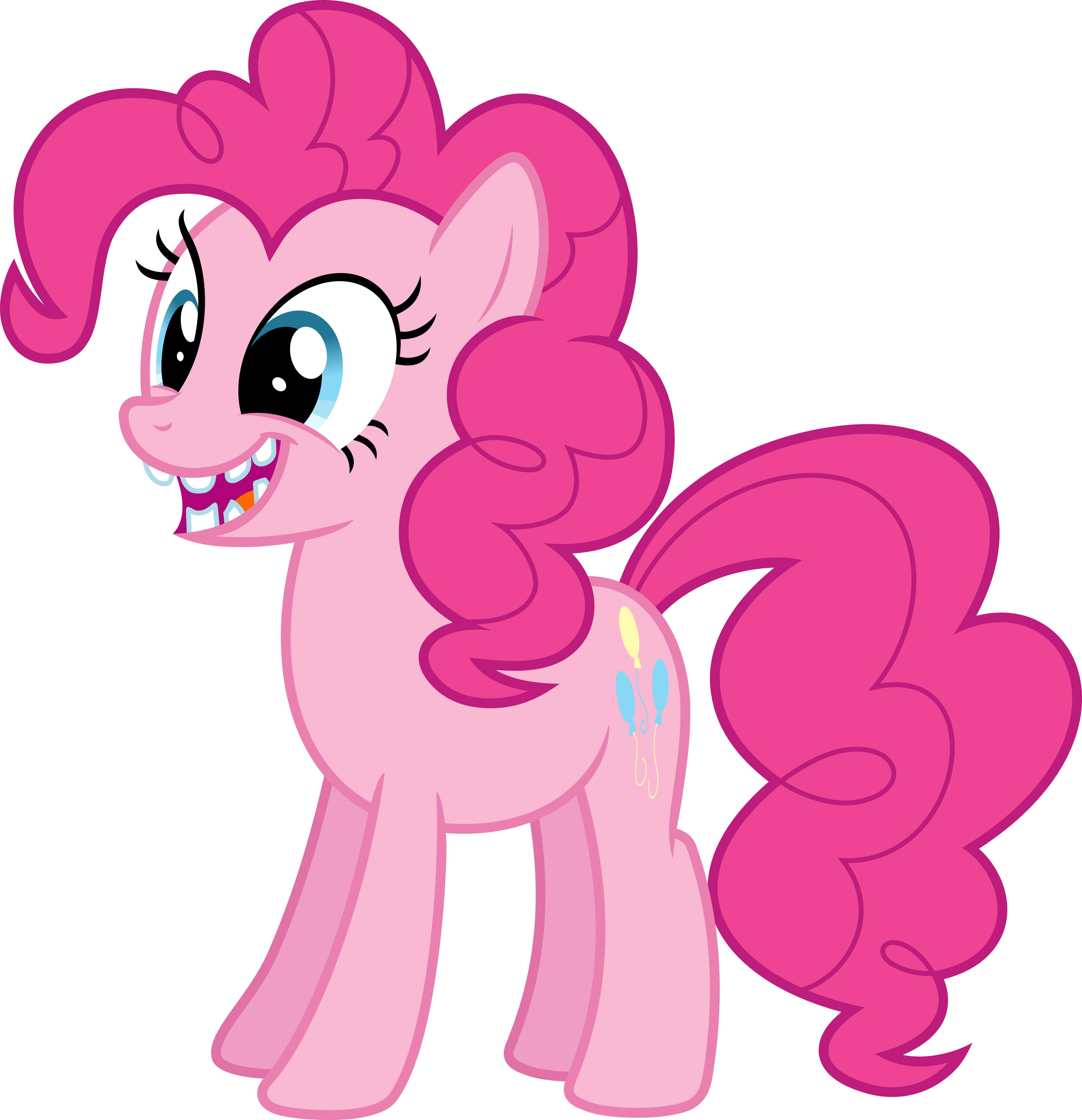 Pinkie Pie Broken Teeth By Jeatz-axl - Pinkie Pie Vector (4000x4139)