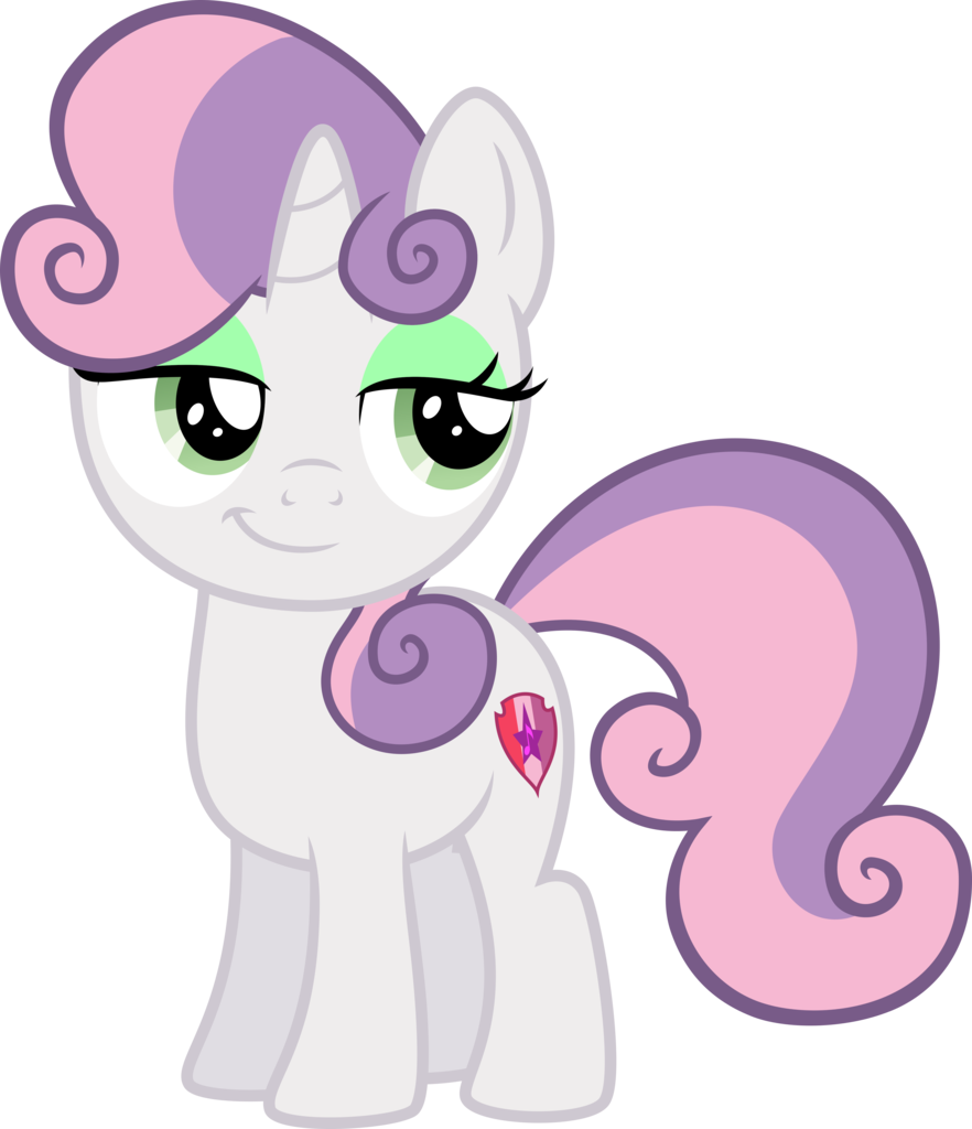 Daily Post - Mlp Sweetie Belle Vector (882x1024)