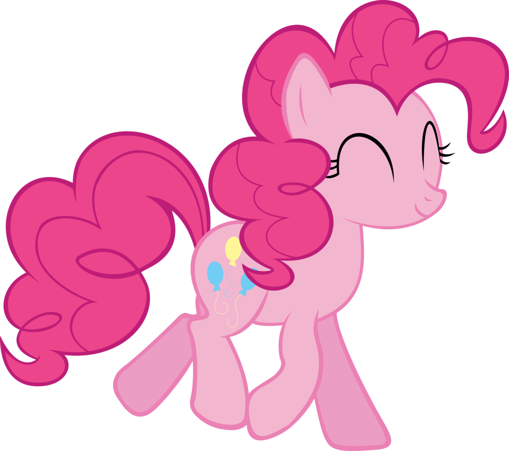 Pinkie Pie Vector - Pinkie Pie Vector Gif (1024x907)