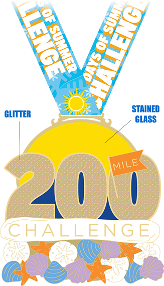 100 Days Of Summer 200 Mile Challenge - 100 Days Of Summer 200 Mile Challenge (397x600)