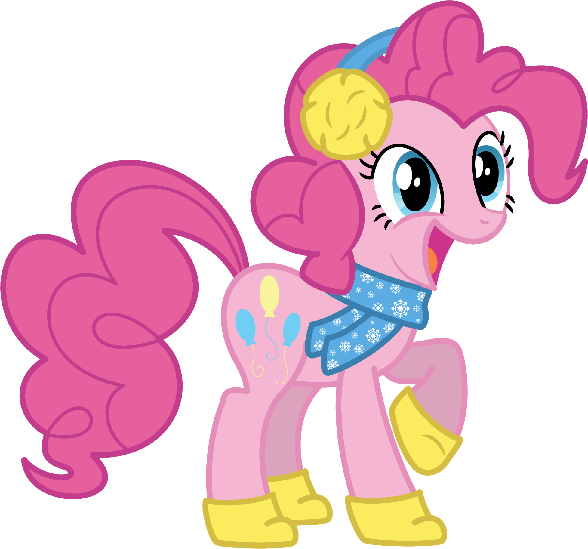 Resultado De Imagen Para Mlp Pinkie Pie Winter - Slike Moj Mali Poni Pinki Paj (2000x1844)