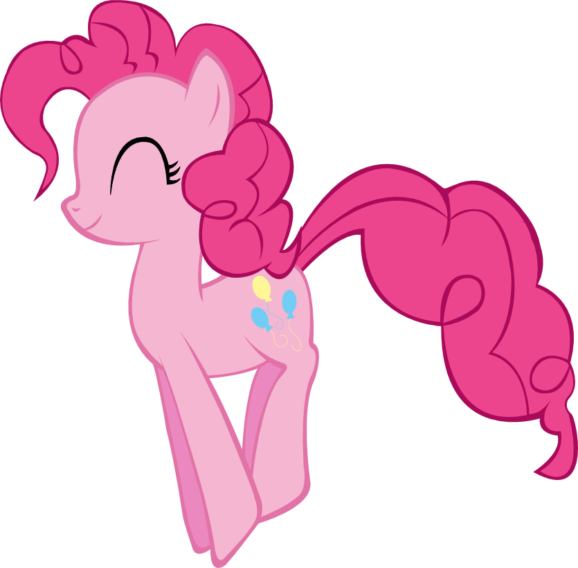 Pinkie Pie Bouncing By Vector-brony On Deviantart - Pinkie Pie Bouncing (835x820)
