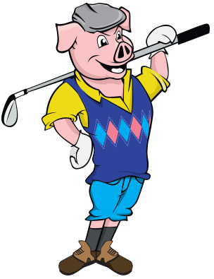 Squealers Fun Park That Includes Minigolf, Wild Hog - Squealers Fun Park That Includes Minigolf, Wild Hog (304x395)