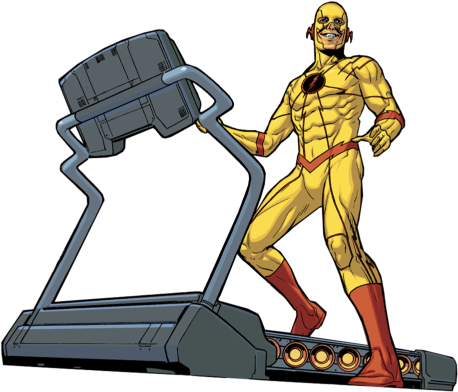 Reverse Flash By Trickarrowdesigns - Cosmic Treadmill Reverse Flash (983x813)