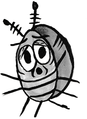 Sammy The Pillbug Stickers Messages Sticker-10 - Cartoon (408x408)