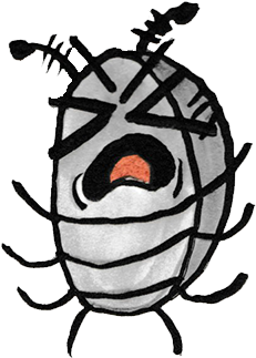 Sammy The Pillbug Stickers Messages Sticker-2 - Cartoon (408x408)