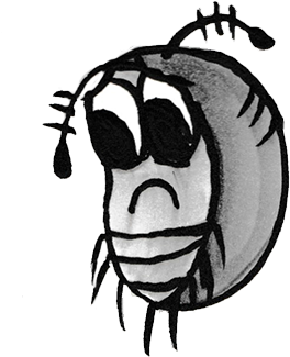 Sammy The Pillbug Stickers Messages Sticker-1 - Illustration (408x408)