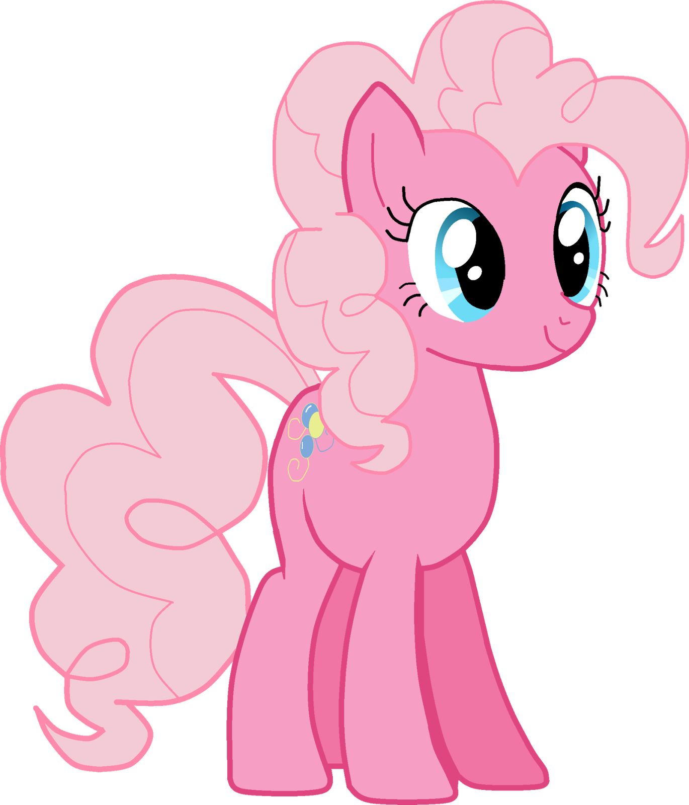 I-i Don't Care How Cute She Is - Mlp Pinkie Pie G3 (1370x1600)