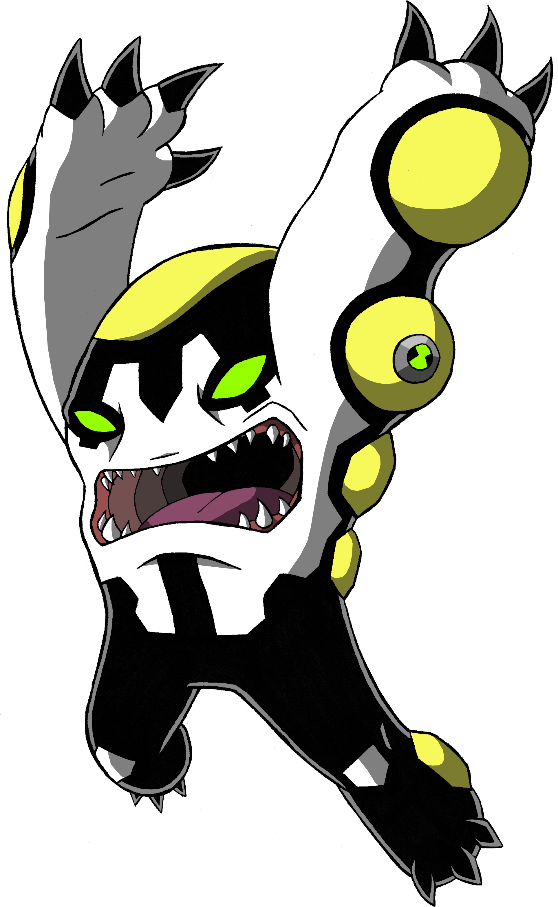 Cannonbolt - Kuro The Artist Ben 10 (1936x3160)