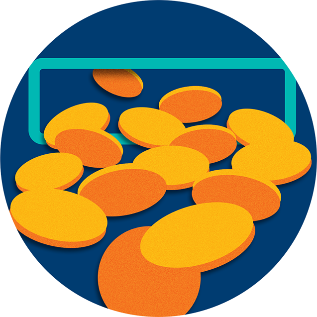 Slot Machine Releasing Coins - Circle (637x637)