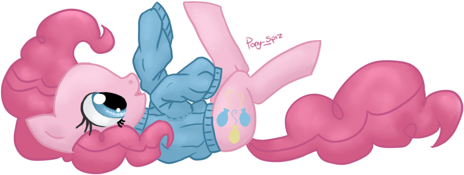 Pinkie Pie By Pony-spiz - Mlp Cute Pinkie Pie (982x392)