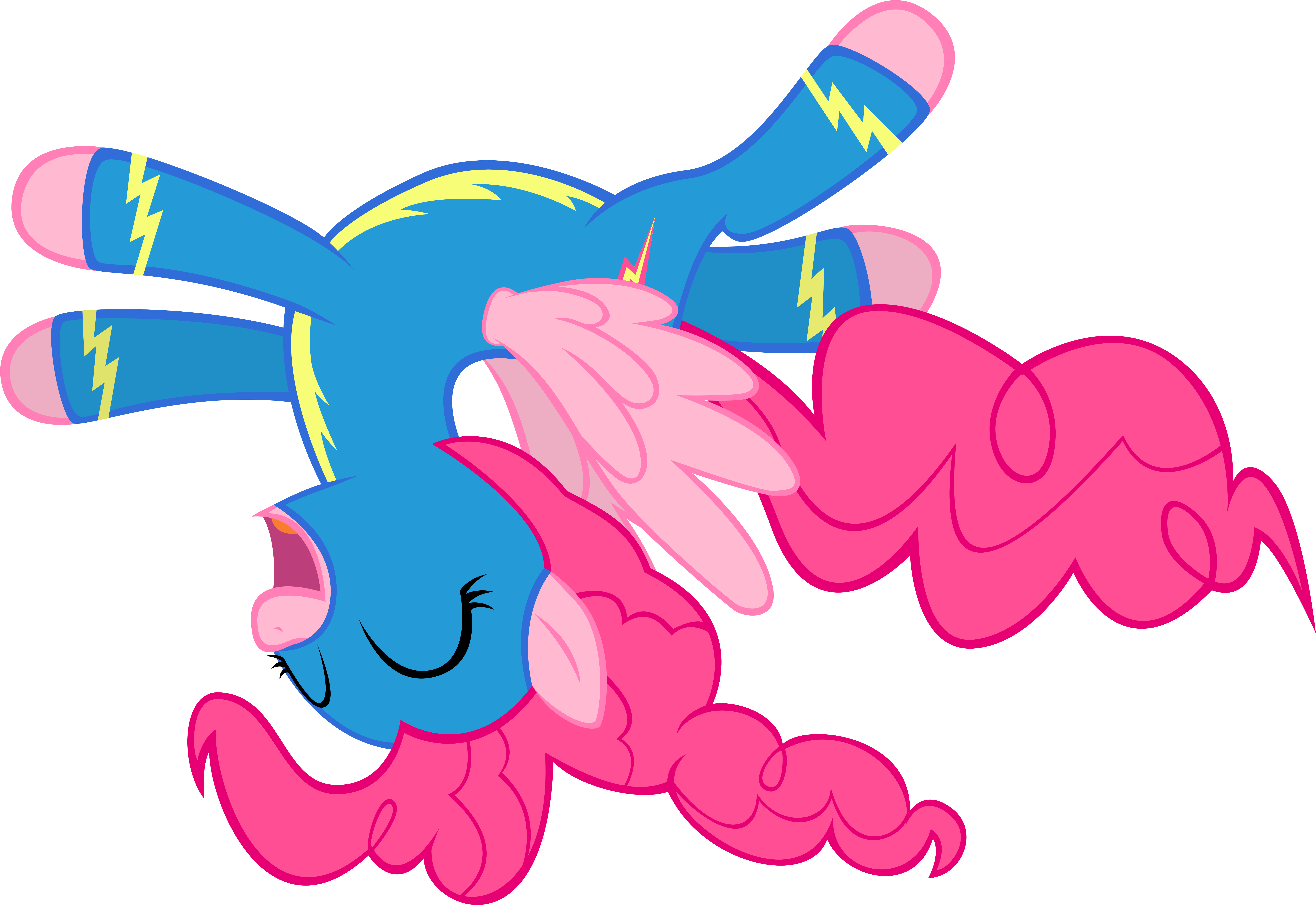 Pinkie Pie, Safe, Simple Background, Solo, Transparent - Pinkie Pie (7500x5170)