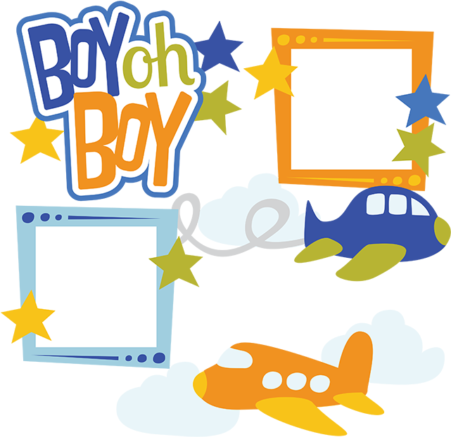 Boy Oh Boy - Clipart For Scrapbook Boy (648x630)
