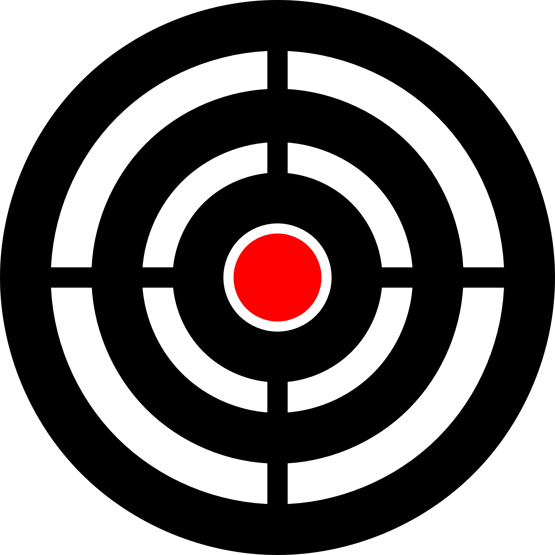 Bullseye Marvel Logo - Target Clip Art (1920x1920)