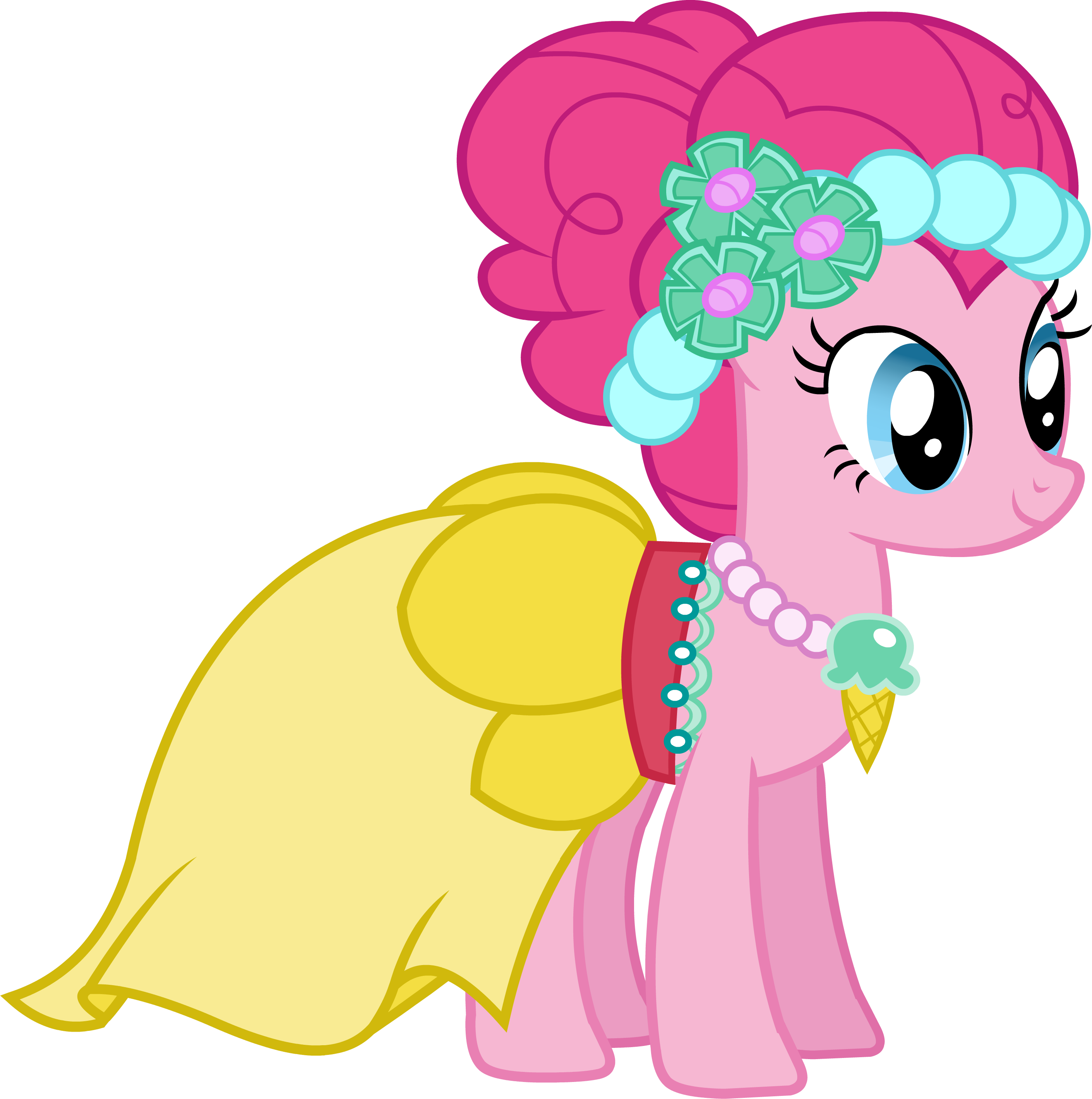 Doh Hasbro Pinkie Pie Pretty Parlor My Little Pony - Didn T Read Lol (2821x2839)