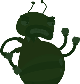 Until Hank The Stank And His Stenchmen Descended On - Illustration (339x354)