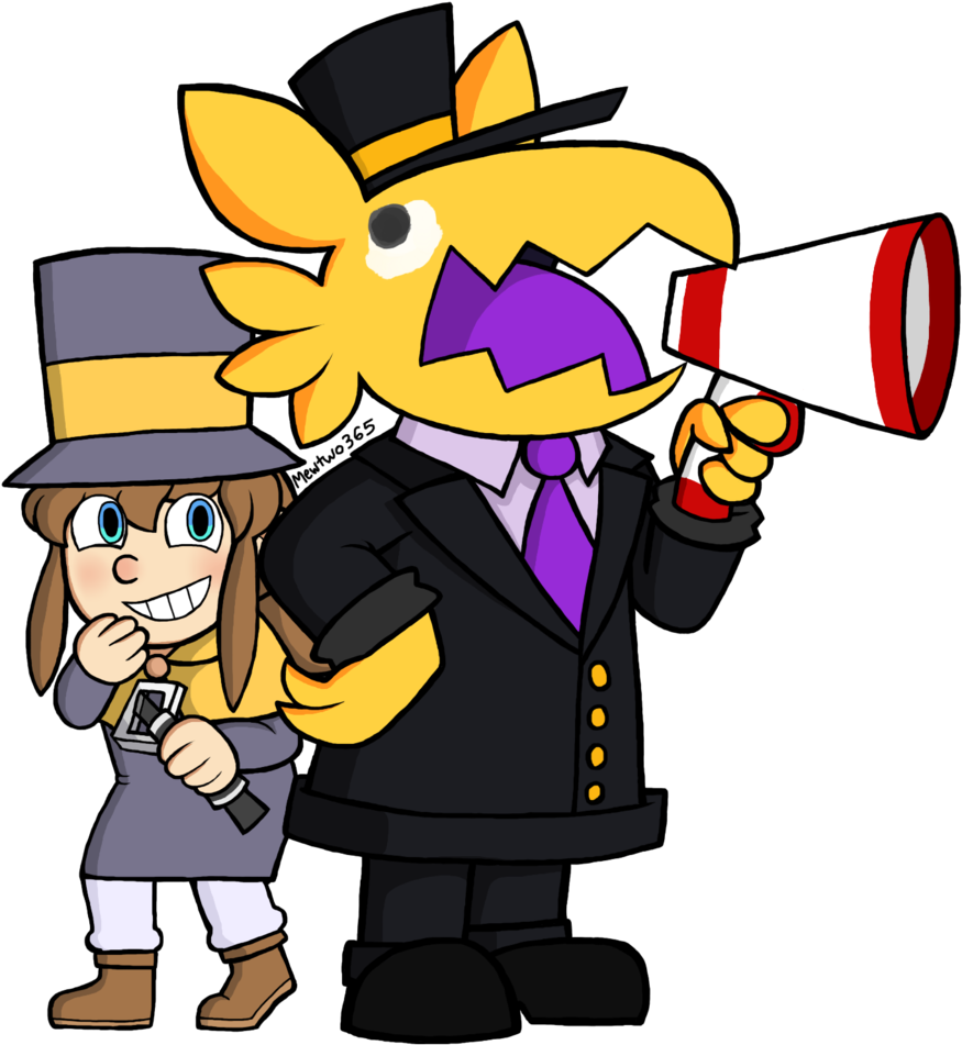 Marker Prank By Mewtwo365 Marker Prank By Mewtwo365 - Conductor A Hat In Time (1024x1024)