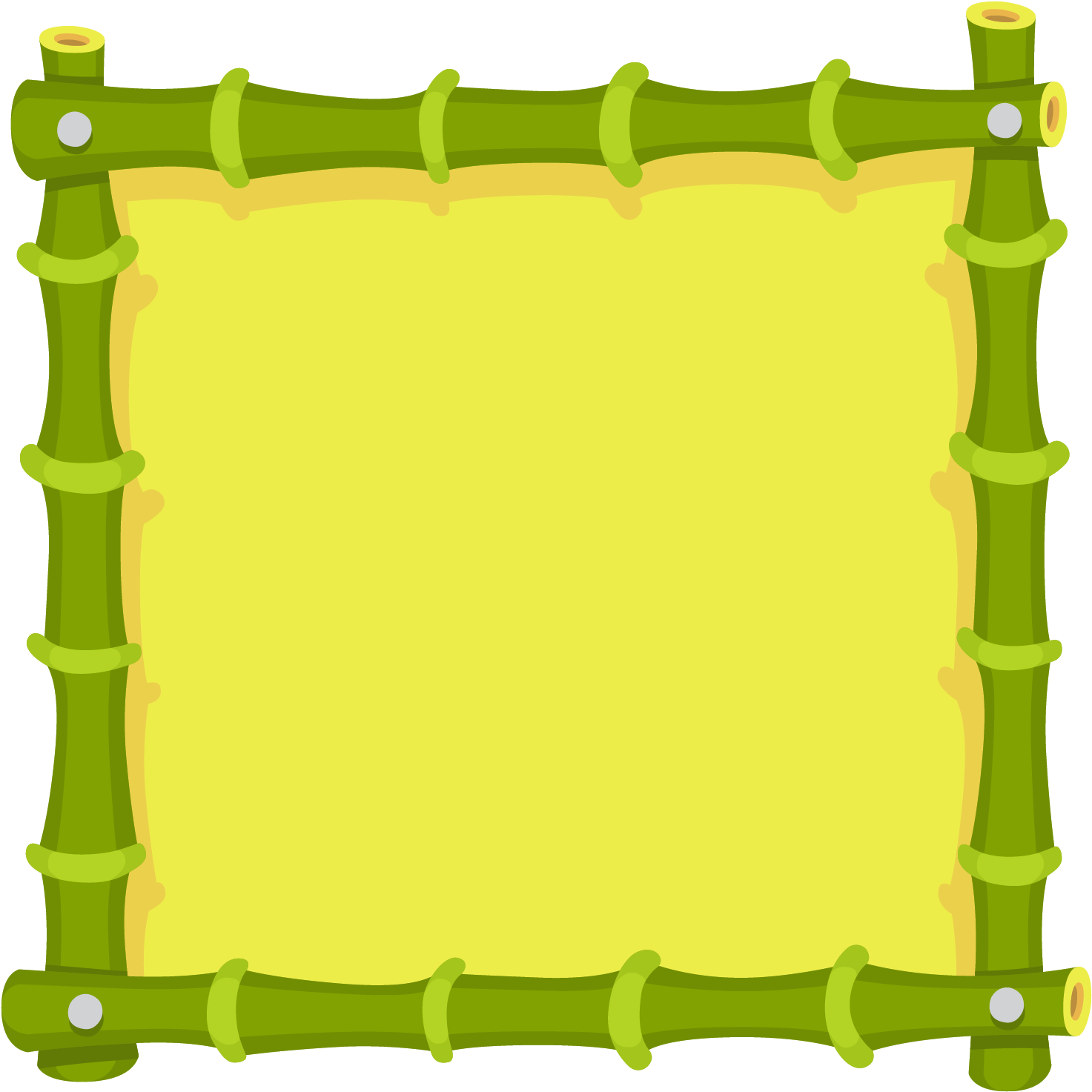 Clipart De Osos Panda - Picture Frame (1500x1500)