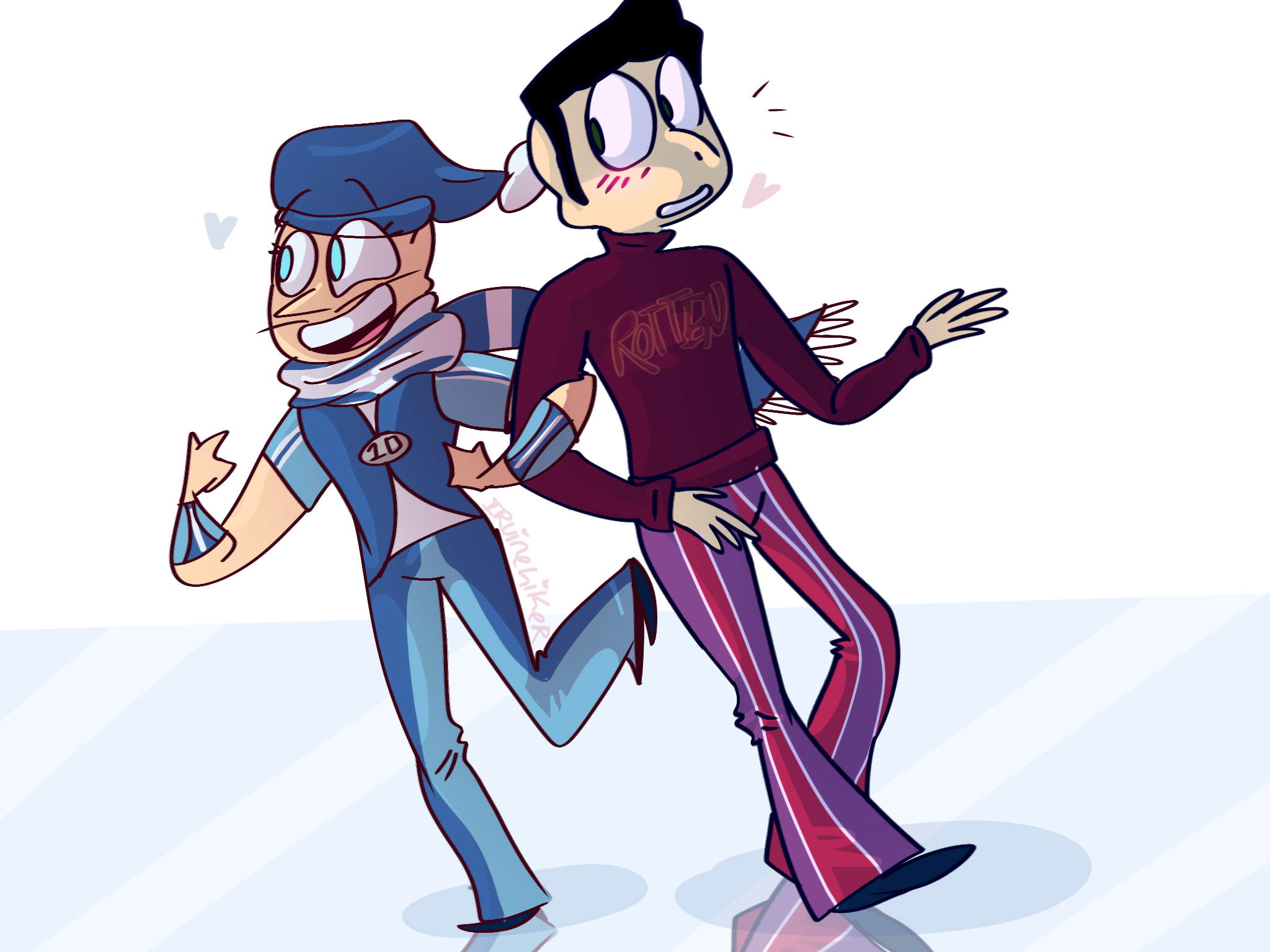 Sportarobbie Ice Skating - Cartoon (2048x1536)
