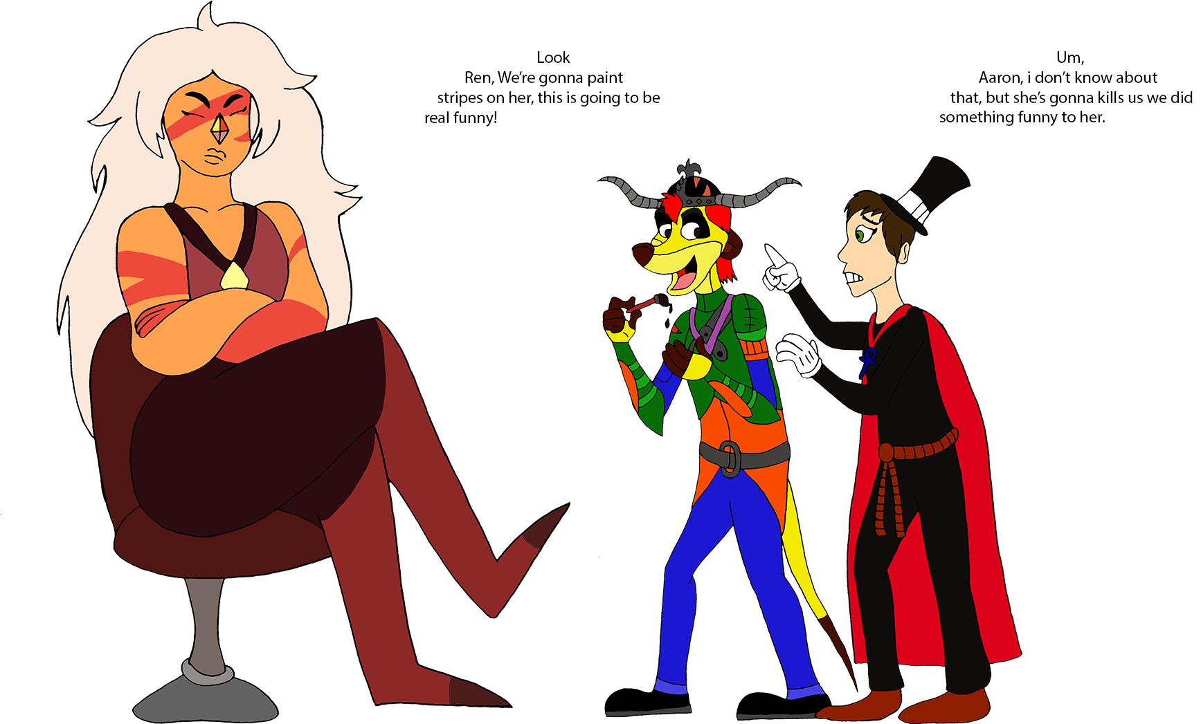 Prank On Jasper By Brermeerkat16 Prank On Jasper By - Cartoon (1920x1080)