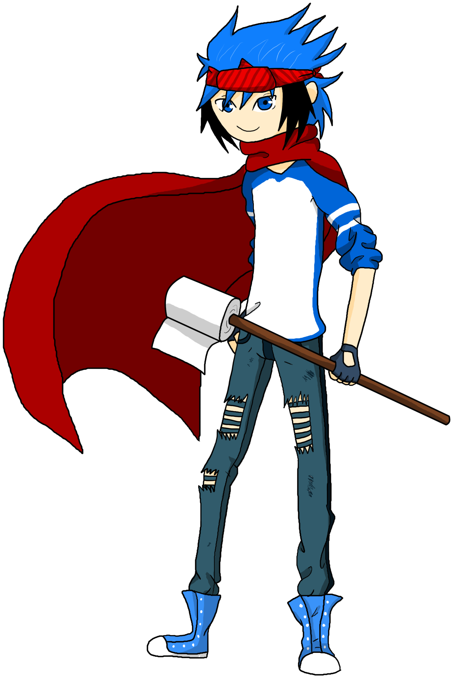 Great Prank War By Aniitaruiz - Cartoon (1600x2433)