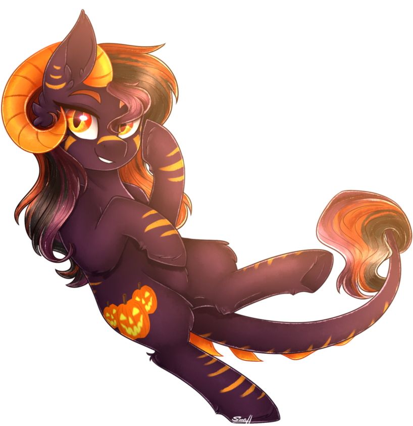 Pumpkin Prank By Cloud-drawings - Cartoon (885x903)