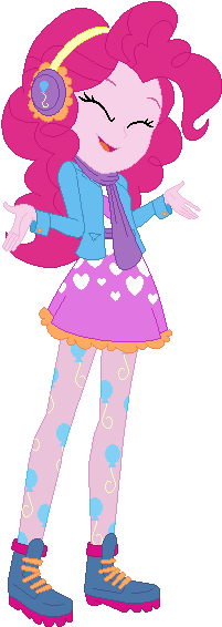 Pinkie Pie's Winter Outfit By Allegro15 - Pinkie Pie Outfirrs (365x641)