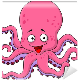 Octopus Cartoon Funny (400x400)